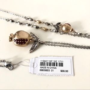 J.Jill Pomegranate Necklace